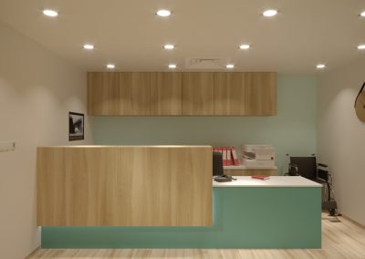 Clinic Reception Counter